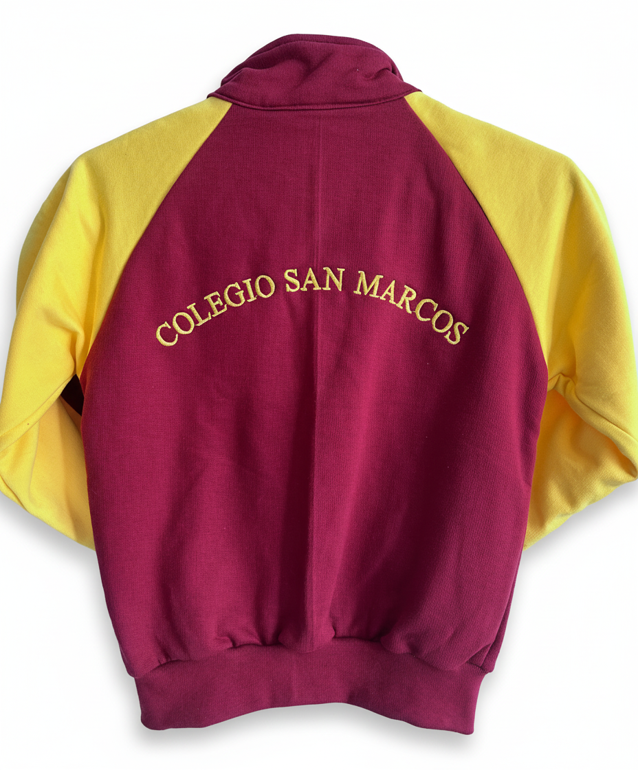 Poleron de Buzo Burdeo San Marcos