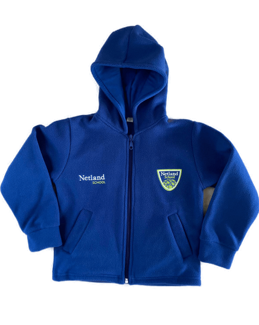 Poleron Canguro Polar Con Cierre Netland School