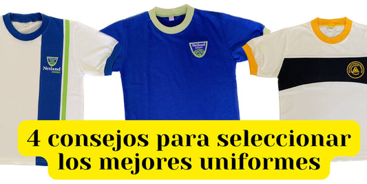 4 consejos para seleccionar los mejores uniformes escolares para tus hijos: Comodidad, durabilidad, estilo y más
