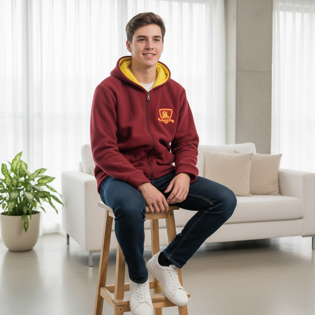 Poleron Polar Colegio San Marcos