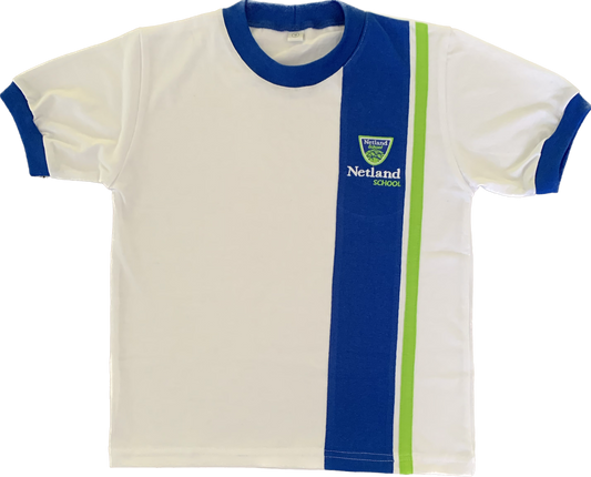 Polera Blanca Netland School